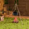 1:12 Scale Kitchenware Hanging Cauldron Pretend Play Kid Cookware Cauldron Realistic Dollhouses Cooking Cookware