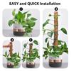 NEW 1PC Plant Climbing Coir Support Pole Potted Moss Stick Extendable Plant Support Monstera Creepers Vines Garden Supplies