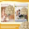 Light Brown 50pcs 12 Inch Tan Neutral Latex Balloons For Baby Bath Gender Reveal Graduation Wedding Birthday Party Decoration