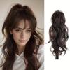 Synthetic Claw Ponytail Long Curly Wavy Ponytail Clip In Hair Extensions Natural Looking For Daily Use Hair Accessories