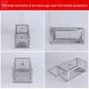 Large High-Sensitivity Mouse Trap Cage with Pedal Mechanism for Rodent Extermination