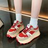 Fashion 2024 Fashion Winter New Women's Thick Sole Lace Casual Simple Sports Shoes