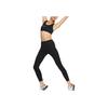 Universal Journey Series Solid Quick-Dry Mid-Rise Tight Fitness 3/4 Sports Leggings Women Leggings Black DQ5875-010