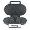 3 In 1 Waffle Maker Machine Adjustable Temperature Control Anti Stick Plate Tactile Handle for