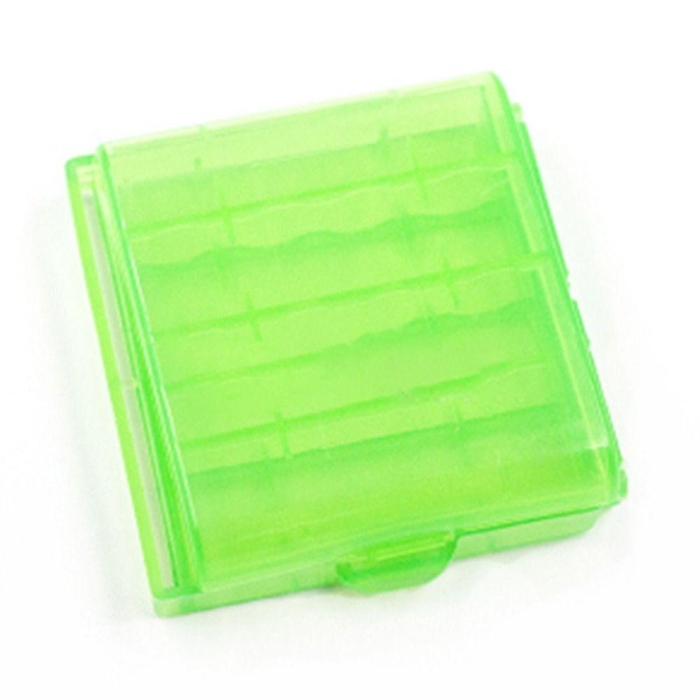 Rechargeable Battery Container Organizer Battery Box Battery Case Battery Holder Storage 4 AA AAA