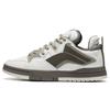 Li Ning Weiwu Pro Suede Leather Comfortable Versatile Non-Slip Wear-Resistant Lightweight Low-Top Skate Shoes Men Sneaker White Gray AECS059-2
