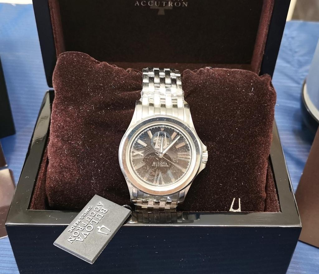 BULOVA Accutron Kirkwood Collection Automatic 26 Jewels Swiss Made Watch 63A103