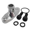 Turbo Oil Feed Flange Outlet Flange Oil Discharge Kit Aluminum Alloy Gasket Adapter Kit Replacement Auto Parts Turbine Oil Drain