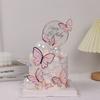 30Pcs Butterfly Cake Toppers Princess Girl Wedding Happy Birthday Party Decor Dessert Cake Decor Butterfly