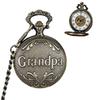New Vintage Bronze Clamshell Automatic Mechanical Roman Numerals Pocket Watch for Men and Women Students