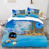 Astro Bot Cute Cartoon Bedding Set Duvet Set Single Double Bed King Size Bed Set Adult Boys Bedroom Duvet Cover Pillow Case