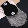 Classical Tassel Epaulette Rivet Shoulder Jewelry Vintage Clothing Accessories  Club
