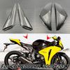 Motorcycle Fuel Tank Gas Side Cover Panel Fairing Trim Cowl For Honda CBR 1000RR 2008-2011 CBR 1000 RR Carbon Fiber Painting