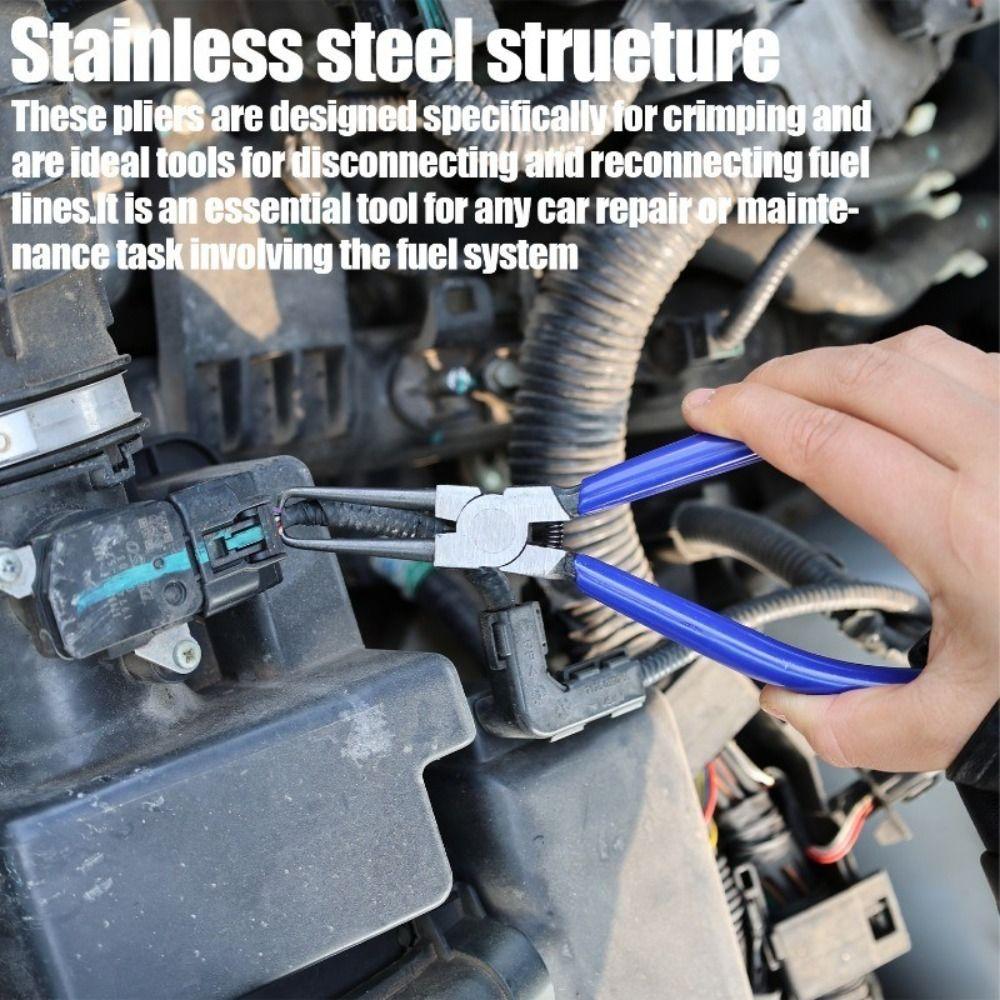 Durable Professional Gasoline Pipe Joint Pliers Repair Tool Portable Fuel Filter Line Petrol Clip Quick Filter Caliper