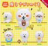 Sitting Nagano Bear of 6 Types Gacha Gacha Capsule Toy [Set (full Complete)]