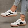 Breathable Ladies Sneakers Spring/autumn Fashion Round Toe Lace Up Casual Comfortable Walking Shoes for Women