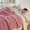 Winter Taf Velvet Double-Layer Coral Fleece Blanket - Lambswool Sofa Throw, Autumn/Winter Quilt