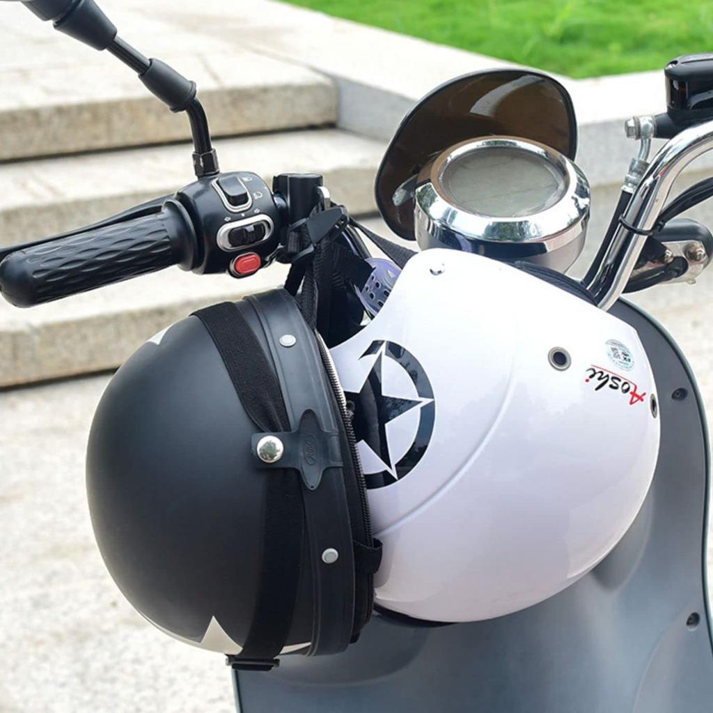 MN-FACTORY JP Helmet Lock, Met Lock, Helmet, Holder, Motorcycle, Anti-theft Key, Anti-theft Guard, Scooter, Electric Bicycle