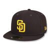 New Era 59 Fifty Cap Authentic San Diego Padres 7 - 5/8 (60.6cm)