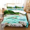 Bedspreads Cover With Pillowcases Beautiful Sea Scenery Duvet Cover Set Queen Extra Flexible Comfortable Bedroom Sets Bedding