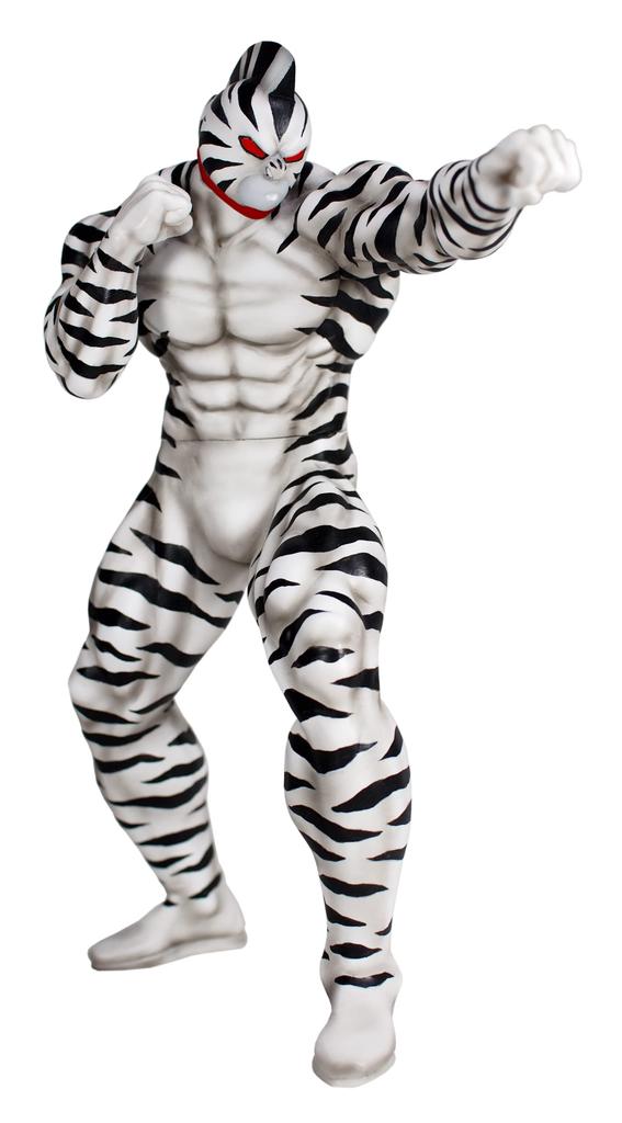 CCP CMC Series CCP Muscular Collection NO.68 Kinnikuman Zebra 2.0 Special Color, Approx. 19.5cm PVC Pre-painted Soft Vinyl Figure