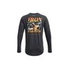 Project Rock Outlaw Graphic Long Sleeve Training T-Shirt Men Tops Black 1367119-001