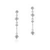 K10 White Gold Earrings 111126153222 [Yondo Sea] (WG) Women's