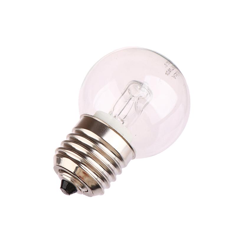 1Pc E27 40W Oven Lamp Light Microwave Oven Bulbs 220V High Temperature Resistant 500 Degree For Display Cabinet Light Bulb