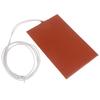 300W 220V 10X15Cm Engine Oil Tank Silicone Heater Pad Rubber Heating Mat Warming