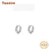 Tancise 925 Sterling Silver Zircon Earrings Drop Earrings For Women Wedding Party Gifts