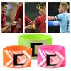 Soccer Captain Armband Adjustable Captain "C" Arm Band Elastic Soccer Basketball Player Bands for Adults Youths