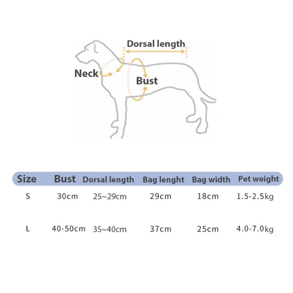 Portable Dog Backpack Carrier Puppies Pet Knapsack Legs Out Pet Carrier Backpack  Traveling