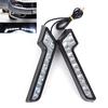 2 X Bright 6Led Super White Car Driving Lamp Fog 12V Drl Daytime Running Light