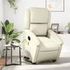 VidaXL Electric Massage Recliner, Relaxation Chair with Adjustable Backrest and Footrest, Seat of 3204248