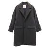 Green Label Relaxing Wool Blend Melton Chester Coat S FAbRICA TESSUTI Men's Used