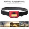 Mini Headlight High Ultra-Light 3 Brightness Modes Light Easy-wearing Wide Application Outdoor Lighting ABS Night