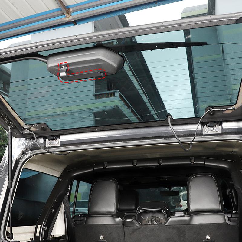 Tailgate Glass Handle Grab Handle Holder Bracket Mounting Fit For Jeep Wrangler JL 2018 Up Interior Accessories
