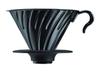 V60 Metal Coffee Dripper Coffee Drip for Cups Matte Black 1~4 VDM-02-MB