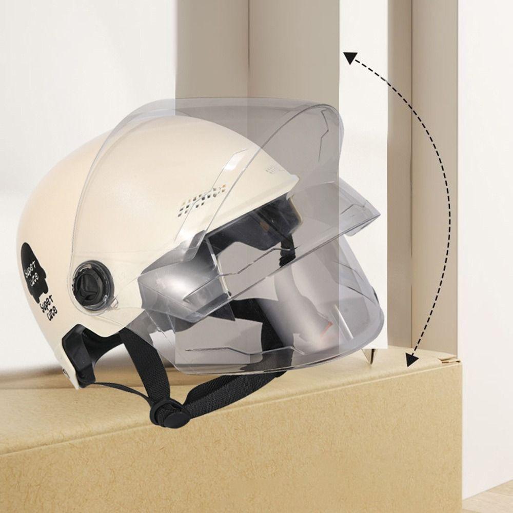 Sunscreen Electric Bicycle Helmet Lightweight Cycling Helmet  Motorcycle Accessories