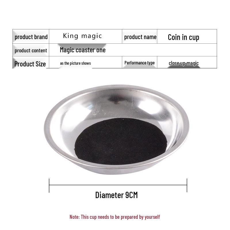 Coin Through Cup: Children's Magic Trick Set