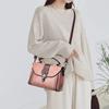 Women PU HandBag Women Single Shoulder Bags Casual Small Square Bag Leather Stitching Soft Messenger Bag