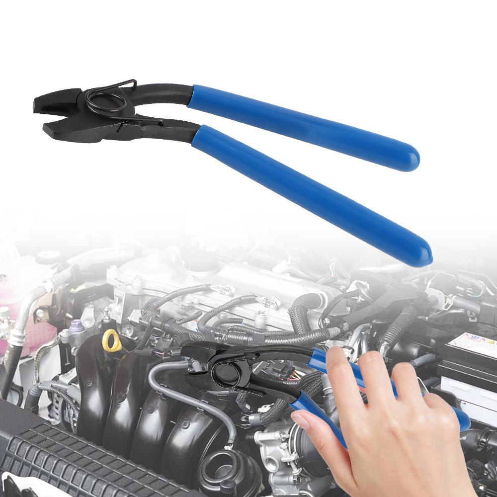 Special Pliers Arched Ring Caliper Curved Hog Ring Plier Open Angled Closing Spring Garage Removal Tools Motorcycle Accessories