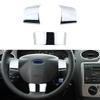 ABS Steering Wheel Panel Cover Trim Sticker for Ford Focus 2 MK2 2005 - 2011 Car-Styling Interior Mouldings Car Stickers