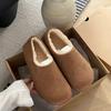 Baotou Shoes Women's Half Slippers Fashionable Outer Wear Autumn and Winter New Versatile Soft-soled Potato Shoes