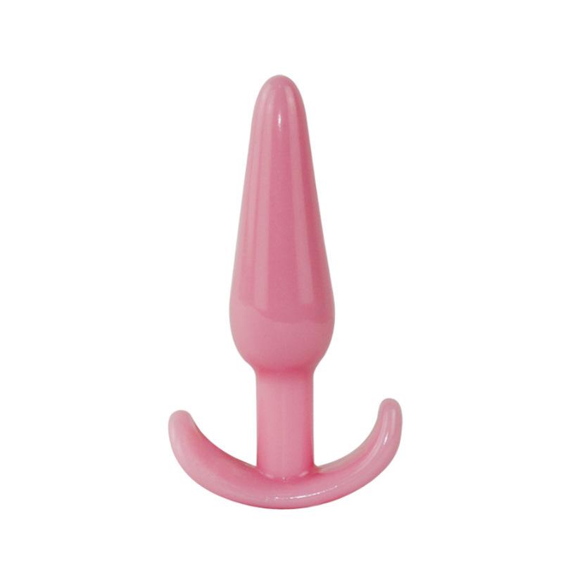 Silicone Anal Dildo No Vibrator Male Prostate Massager Anal Beads Plug G Spot Butt Plug Masturbation Anal Sex Toys for Couple