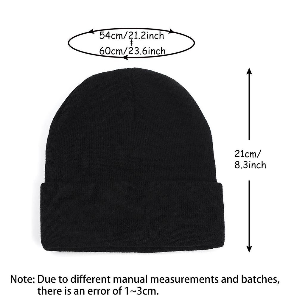 Lip Flag of New Zealand Warm Knitted Cap Beanie, Patriotic Man Cap Elastic Slouchy Solid Pompom Beanies Knit Hat Beanie