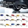 Universal Turbo Sound Exhaust Muffler Pipe Whistle Car Tail Whistle Easy To Install