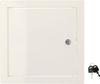 Trappe De Visite - KOTARBAU - 25 X 25 Cm - Métal - Blanc - Avec Clés