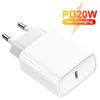 PD 20W Fast Charger For Apple iPhone 15 14 13 12 11 Pro Max Plus Fast Charging Type C USB C Chargers Data Wire Phone Accessories