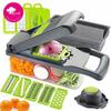 Vegetable Cutter Multifunctional Slicer Fruit Potato Peeler Carrot Grater Kitchen Accessories Basket Vegetable Slicer